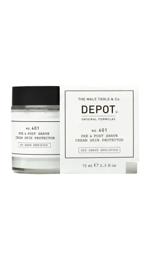 NO.401 DEPOT - Pre&Post Shave Cream Skin Protector 75ml