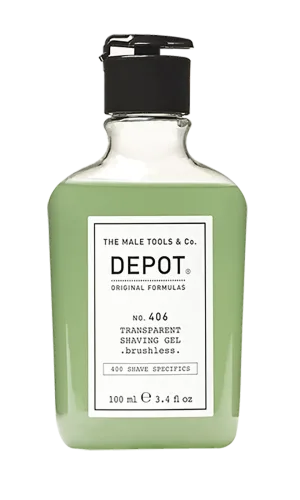 NO.406 DEPOT - Transparent Shaving Gel 100ml