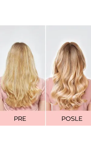 MilkShake set za plavu kosu pre i posle