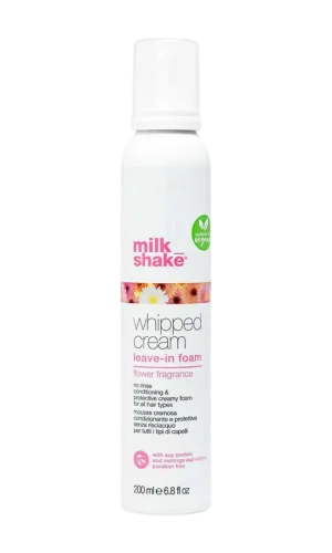 MilkShake whipped cream flower