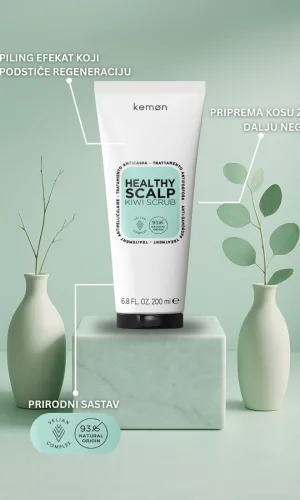 Kemon Healthy Scalp Kiwi Scrub